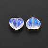 Electroplate Transparent Glass Beads LS-GLAA-T022-24-B01-3