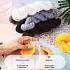 6 Bundles 6 Colors Acrylic Fiber Yarn OCOR-TA0003-17-5