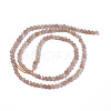 Natural Sunstone Beads Strands G-F596-42-3mm-2