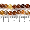 Natural Striped Agate/Banded Agate Beads Strands G-Z060-A01-B09-5