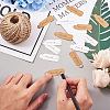 Craftdady 400Pcs Paper Gift Tags CDIS-CD0001-02-5