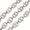 304 Stainless Steel Oval Link Chains CHS-S012-24P-1
