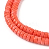 Opaque Glass Beads Strands GLAA-I060-01F-3