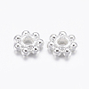 Tibetan Style Alloy Daisy Spacer Beads X-TIBEB-S039-047S-NR-2