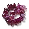 Natural Agate Beads Strands G-K392-A09-3
