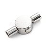 Tarnish Resistant 304 Stainless Steel Bayonet Clasps STAS-P285-03P-1