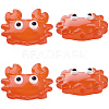 10Pcs Glass Enamel Beads LAMP-PA0001-44C-7