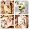 Autumn Leaf Paper Tape Stickers for Card Making DIY-TAC0032-23G-8