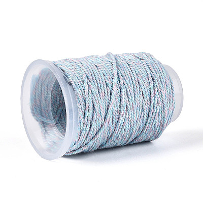 22M Two Tone Macrame Cotton Cord OCOR-T017-07F-1