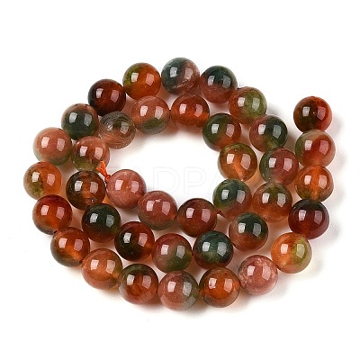 Dyed Natural White Jade Beads Strands G-T138-10mm-210-6-1