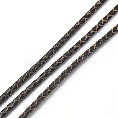 Leather Braided Cord WL-Q005-5mm-12-1