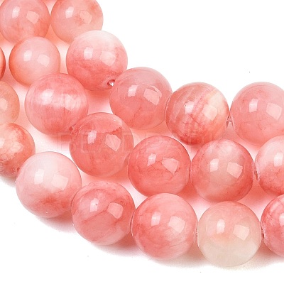Natural Green Jade Graduated Beads Strands GG-CBA2AE1-A06-E-1