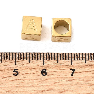 304 Stainless Steel European Beads STAS-D382-02A-G-1