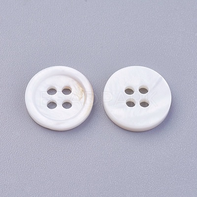 4-Hole Shell Buttons BSHE-P026-17-1