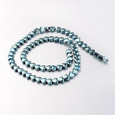 Electroplate Non-magnetic Synthetic Hematite Bead Strands G-F300-22E-1