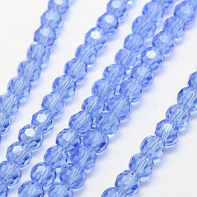 Glass Beads Strands X-EGLA-J042-6mm-05-1