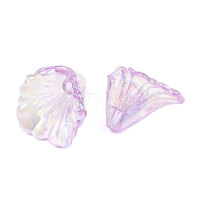 Transparent Acrylic Bead Caps OACR-G054-03K-1