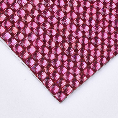 Glitter Hotfix Resin Rhinestone RB-T012-06-1