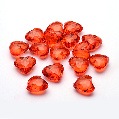 Valentines Day Ideas for Her Transparent Acrylic Beads X-PL318Y-5-1