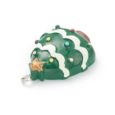 Resin Pendants RESI-O010-15-1
