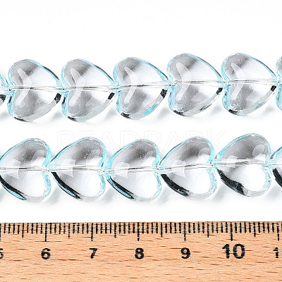 Transparency Glass Beads Strands X1-GLAA-T023-13E-1