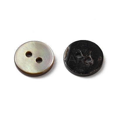 Natural Black Lip Shell Buttons SH-CBA18B6-01-1