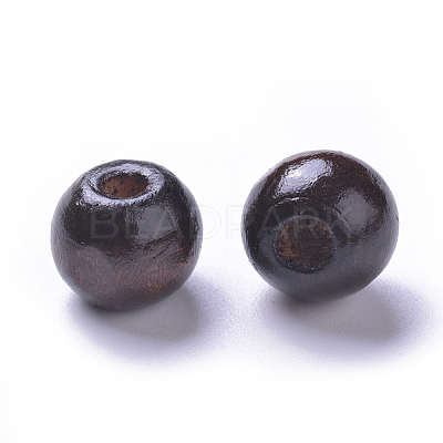 Dyed Natural Wood Beads WOOD-Q006-12mm-06-LF-1