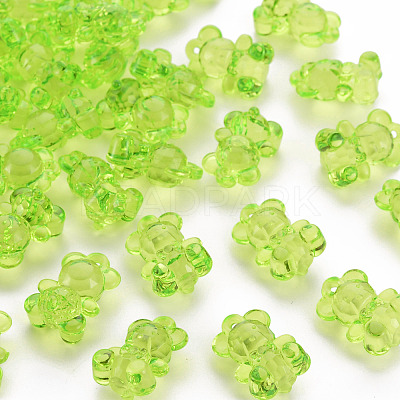 Transparent Acrylic Pendants TACR-S151-01B-729-1