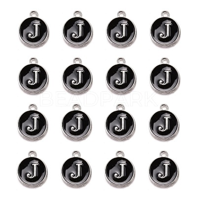 Platinum Plated Alloy Charms ENAM-S118-02J-P-1