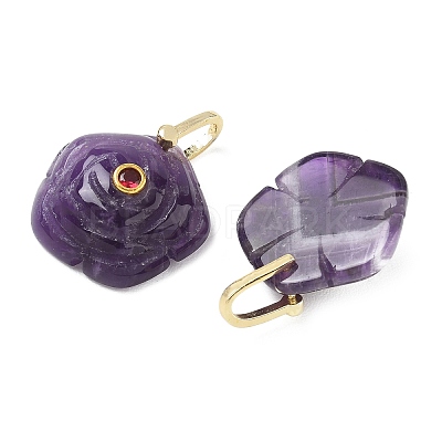 Natural Amethyst Carved Pendants GG-CBAF4FB-01G-07-1