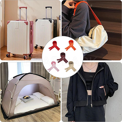 10Pcs 5 Colors Garment Accessories FIND-CY0001-42A-1