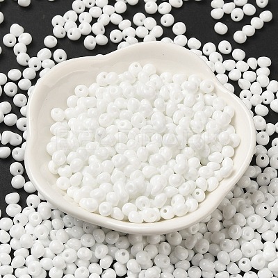 6/0 Opaque Baking Paint Glass Seed Beads X1-SEED-M012-02A-37-1