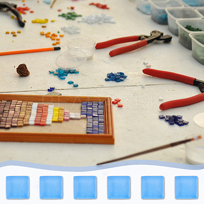 400G Glass Mosaic Tiles DIY-DC0001-97B-1