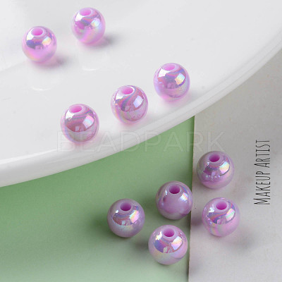 Opaque Acrylic Beads MACR-S370-D8mm-A03-1