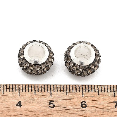Rondelle Polymer Clay European Beads FIND-U001-01E-1