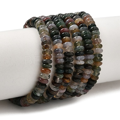 Natural Indian Agate Beads Strands G-N0173-04-2x4mm-1
