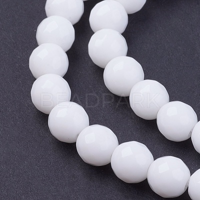 Natural Jade Bead Strands X-G-R166-8mm-22-1