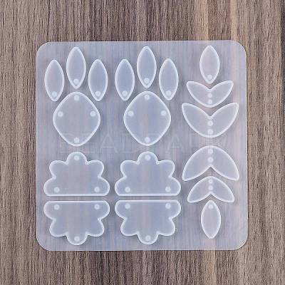 Silicone Pendant Molds DIY-S048-03A-1