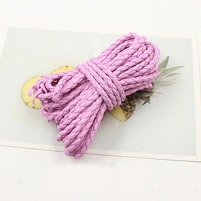 Braided PU Leather Cords WL-WH0005-002K-1