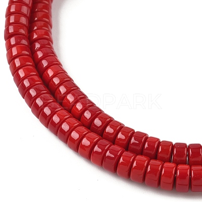 Opaque Glass Beads Strands GLAA-I060-01C-1