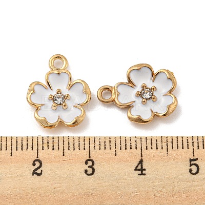 Alloy Enamel Pendants ENAM-D063-01G-03-1