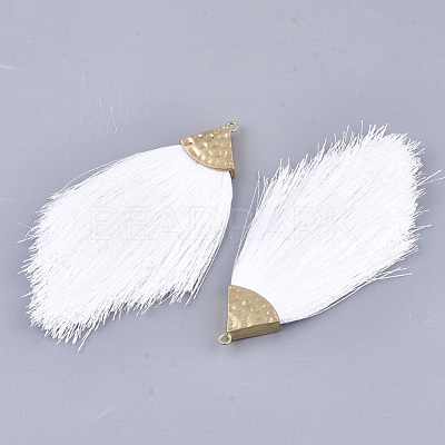 Polyester Tassel Big Pendant Decorations FIND-T042-16-1