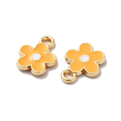 Alloy Enamel Charms ENAM-D043-02G-07-1