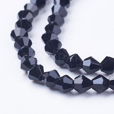 Imitation Austrian Crystal 5301 Bicone Beads GLAA-S026-10-1