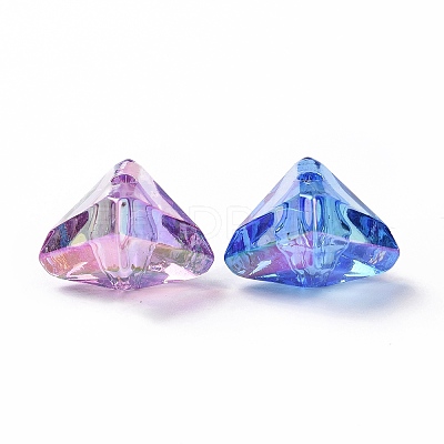 Transparent Acrylic Beads OACR-P011-05L-1