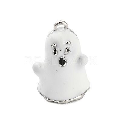 Halloween Brass Enamel Pendants KK-F915-01C-P-1