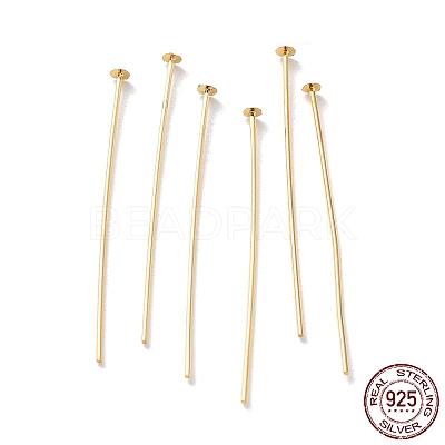 925 Sterling Silver Flat Head Pins LS-STER-M117-03F-G-1