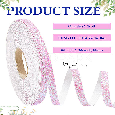 Imitation Leather Ribbons SRIB-WH0011-358B-1