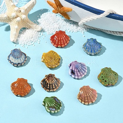 Handmade Porcelain Beads PORC-N009-01-1