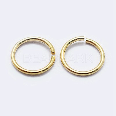925 Sterling Silver Saw Cut Open Jump Rings STER-F036-02G-0.7x6mm-1